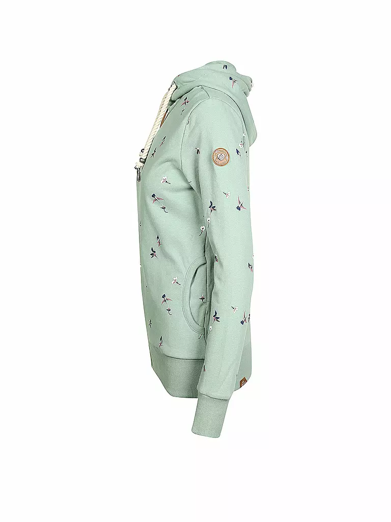 RAGWEAR | Sweatweste "Angel" | grün