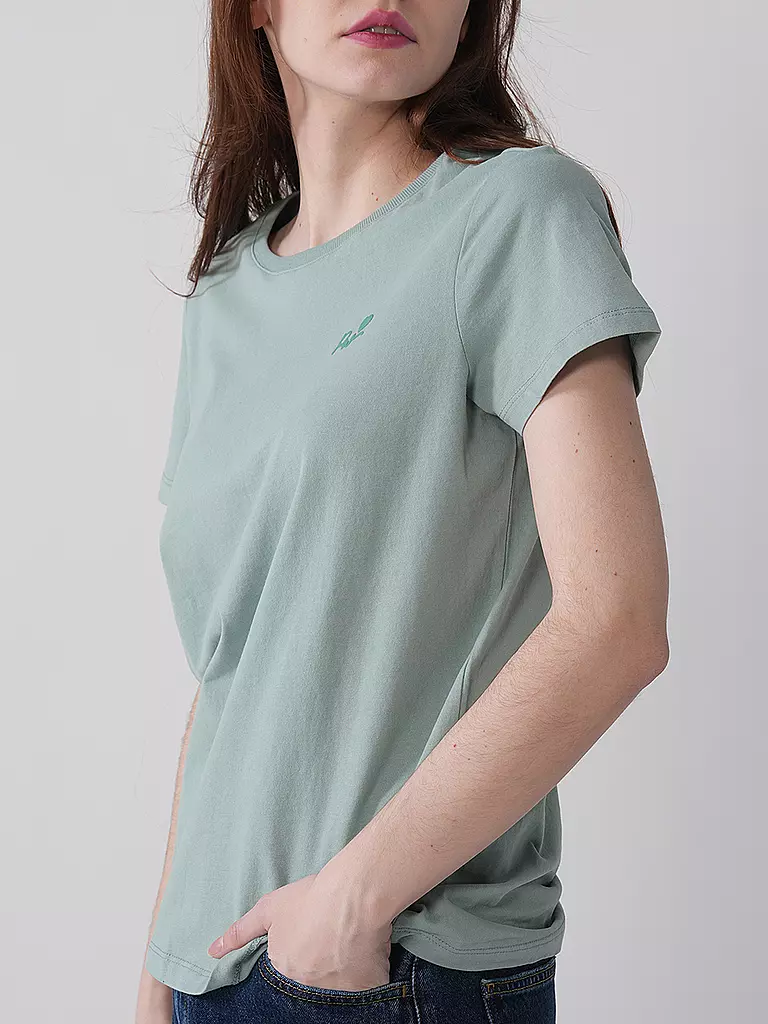 RAGWEAR | T-Shirt ADORI LOVE | hellgrün