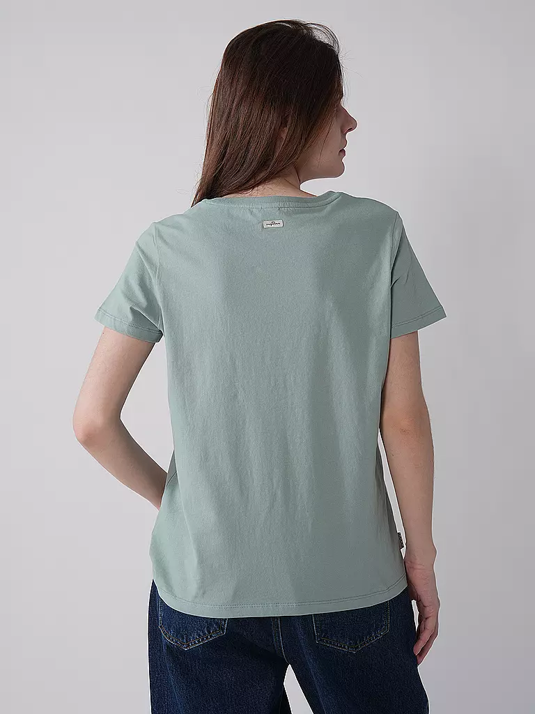 RAGWEAR | T-Shirt ADORI LOVE | hellgrün
