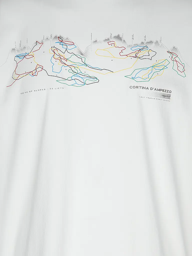 RAGWEAR | T-Shirt CORTIN | Weiss