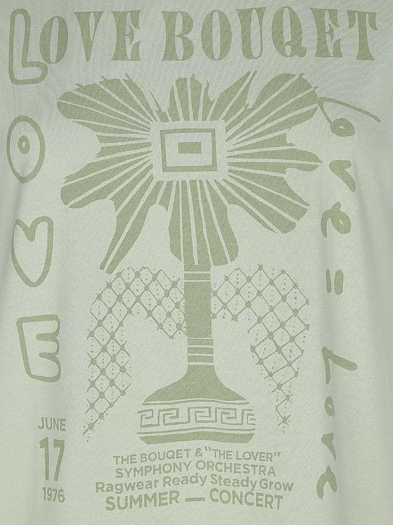 RAGWEAR | T-Shirt DIONA PP | hellgrün