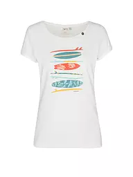 RAGWEAR | T-Shirt FLLORAH | weiss