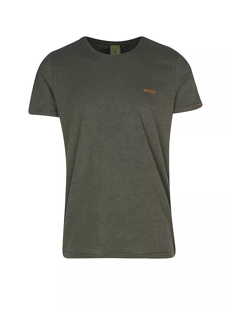 RAGWEAR | T-Shirt NEDIE CORE | dunkelgrün