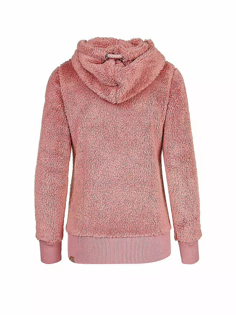 RAGWEAR | Weste in Felloptik "Vilma" | rosa