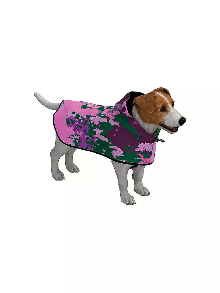 RAINKISS | Hunde Regenponcho | schwarz