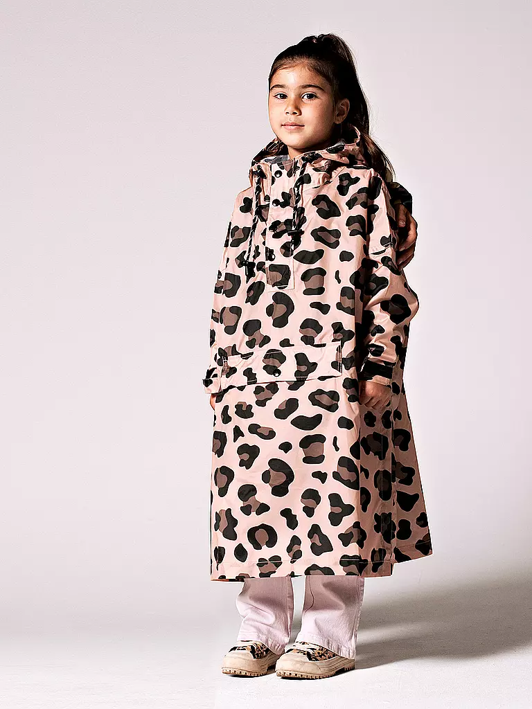 RAINKISS | Kinder Regenjacke - Regenponcho Pink Panth | rosa