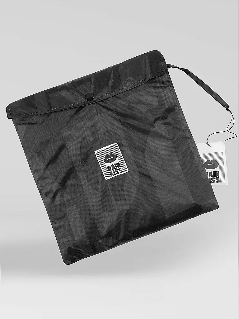 RAINKISS | Regenjacke - Regenponcho Back to Black Art | camel