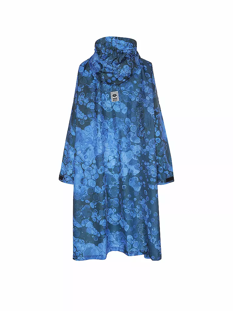 RAINKISS | Regenjacke - Regenponcho Bubble Poncho | blau