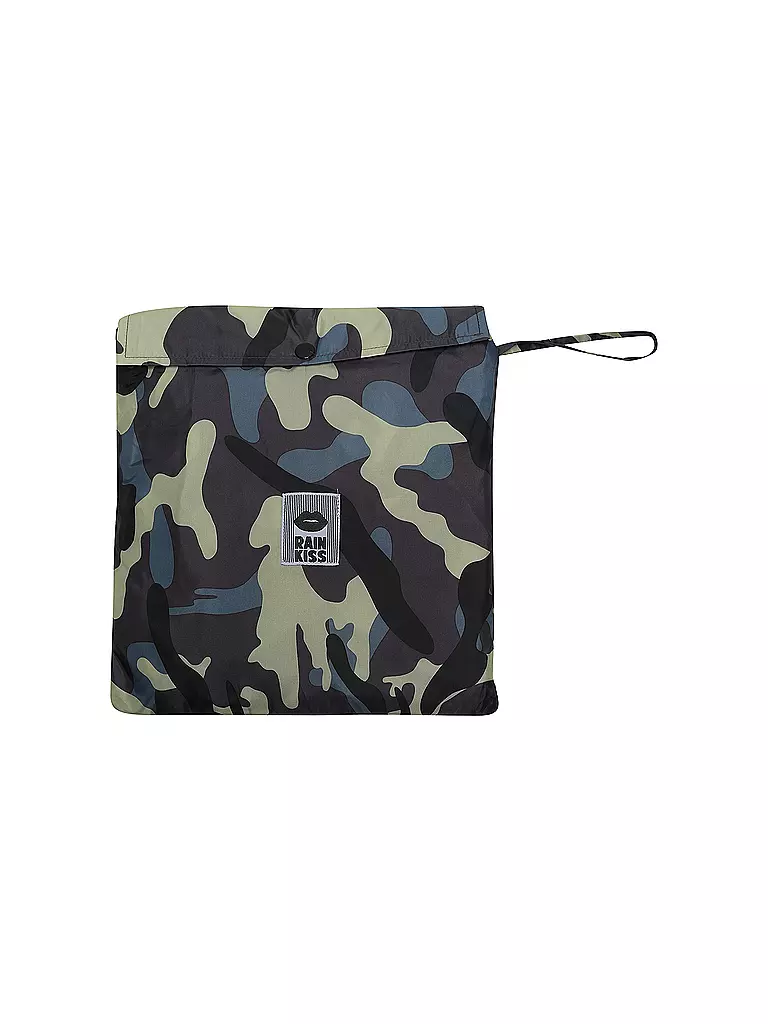 RAINKISS | Regenjacke - Regenponcho Camo | camel