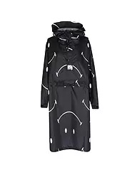 RAINKISS | Regenjacke - Regenponcho Camo | schwarz