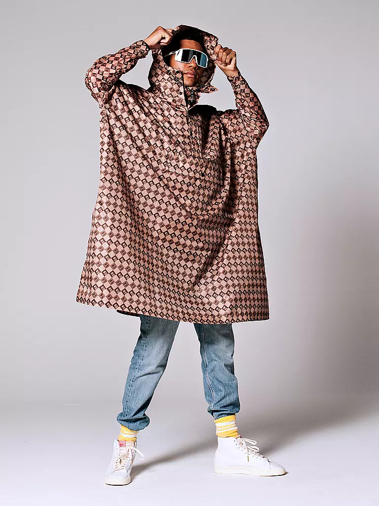 RAINKISS | Regenjacke - Regenponcho Damir | camel