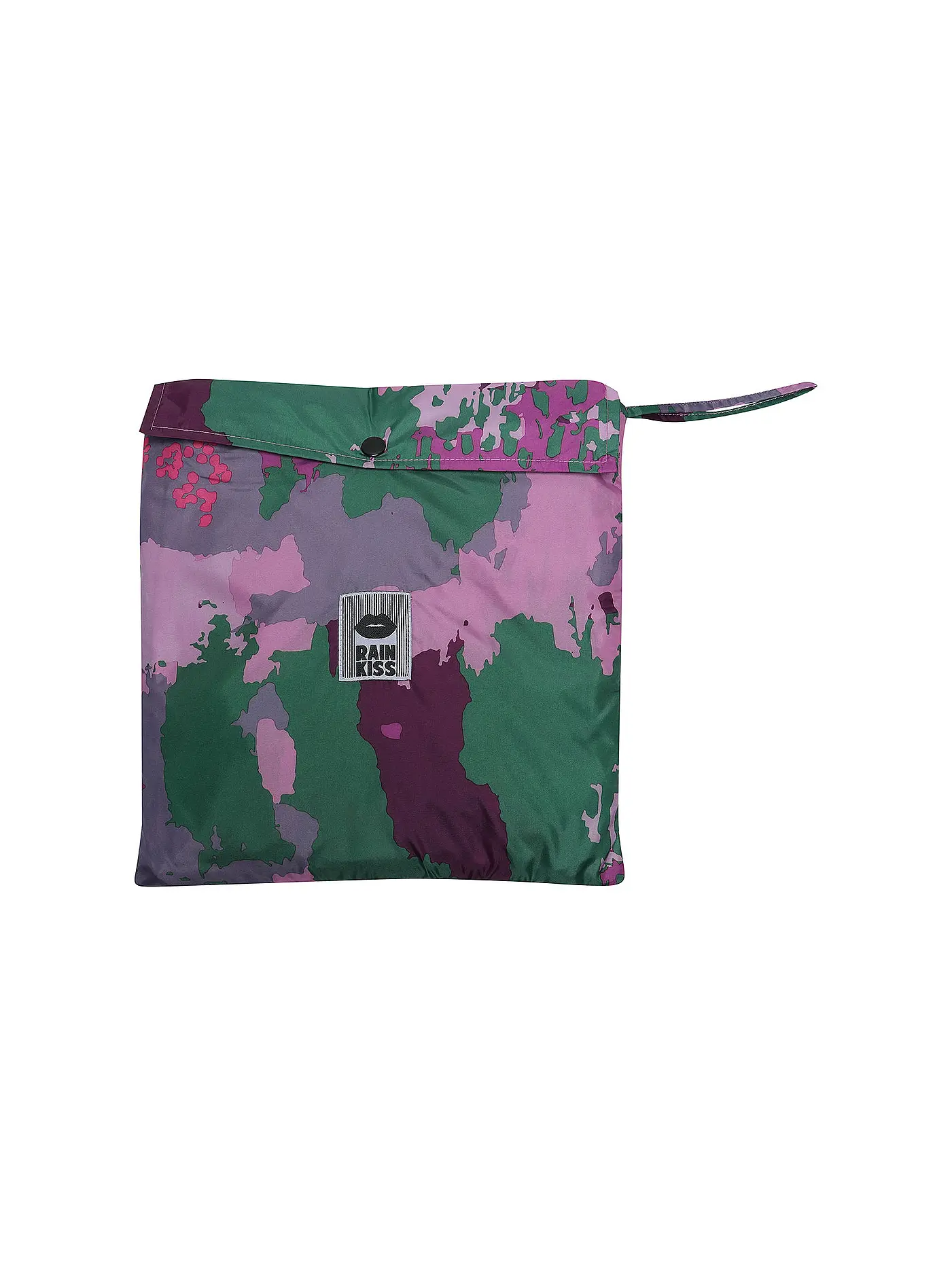 RAINKISS | Regenjacke - Regenponcho Digi Spring Camo | rosa
