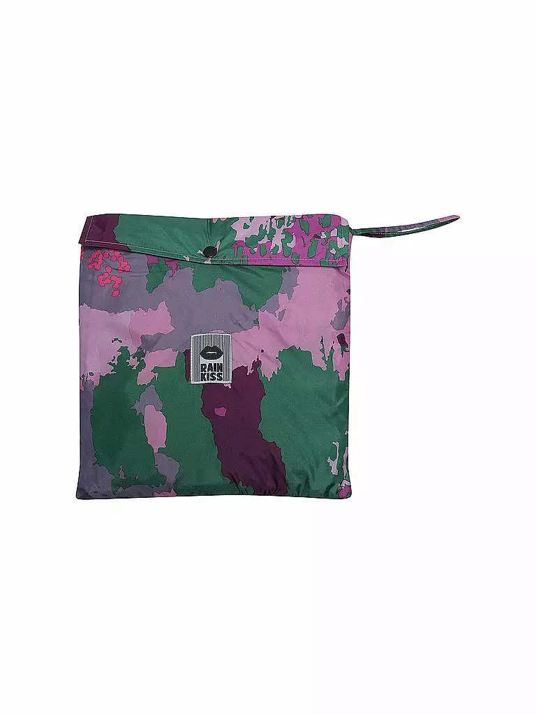 RAINKISS | Regenjacke - Regenponcho Digi Spring Camo | camel