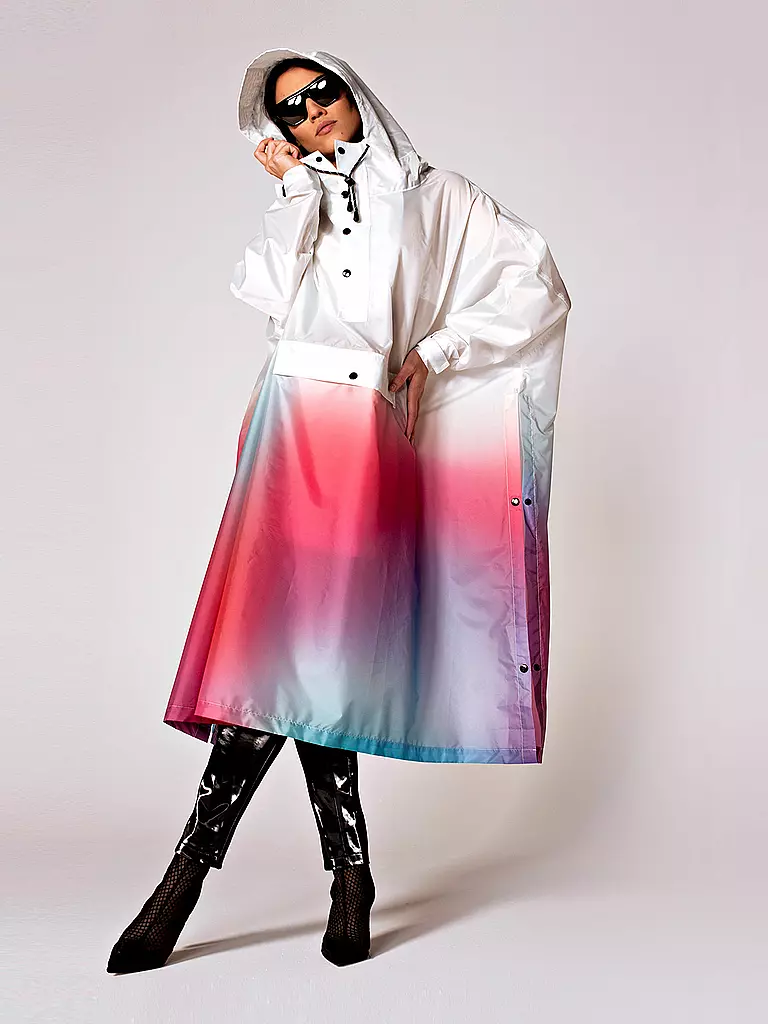 RAINKISS | Regenjacke - Regenponcho Disco Dream | weiss