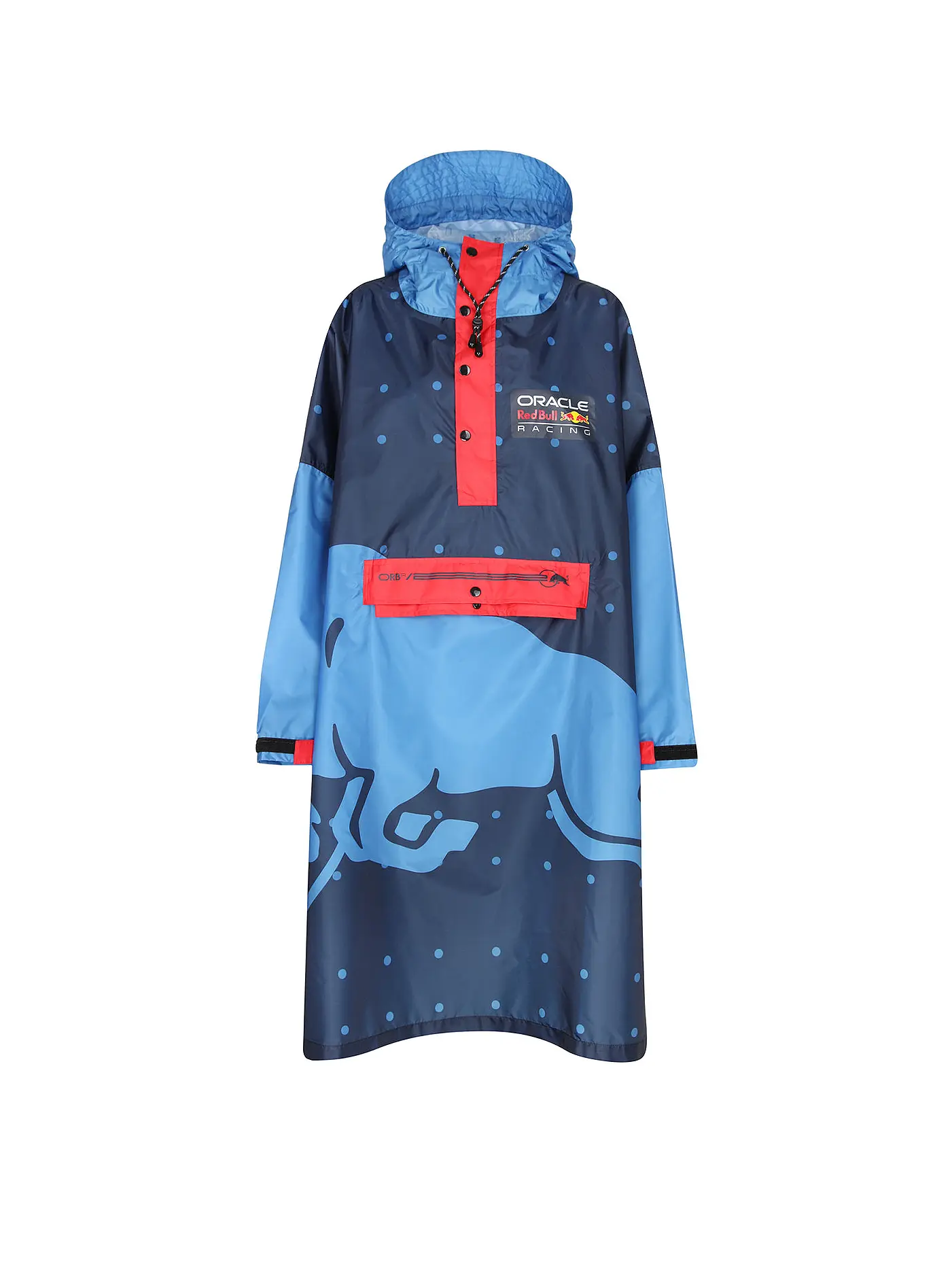 RAINKISS | Regenjacke - Regenponcho SUNSET SMILEY | blau