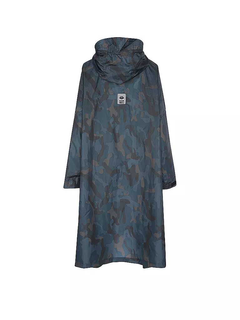 RAINKISS | Regenjacke - Regenponcho Storm Camo | petrol