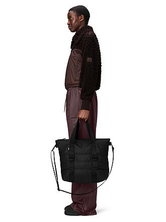 RAINS | Tasche - Henkeltasche PUFFER MIX TOTE BAG MINI W3