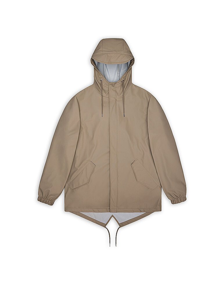RAINS Regenjacke beige | XL