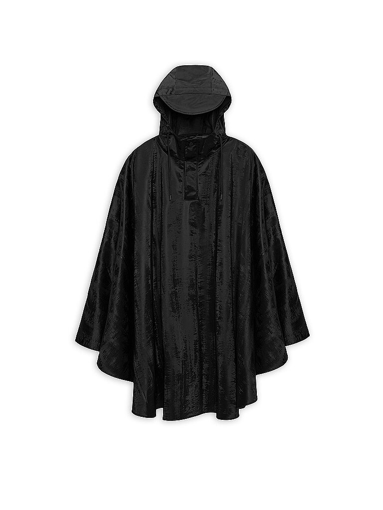RAINS Cape - Regenponcho W3 grau | M