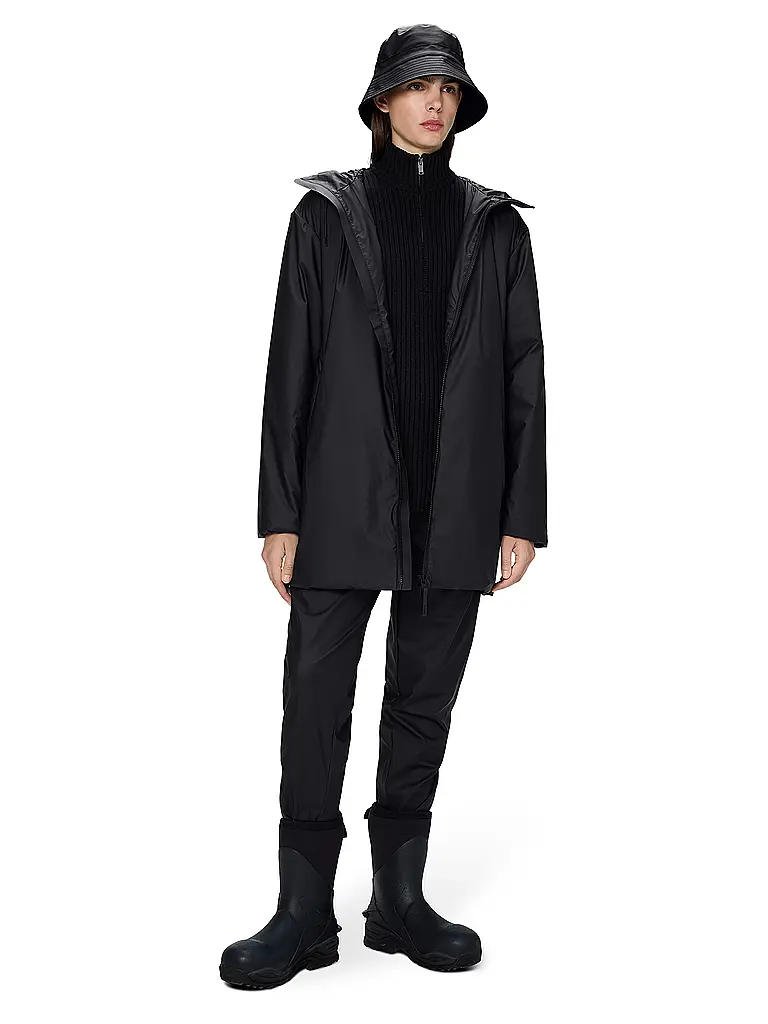 RAINS | Jacke LOHJA LONG INSULTED JACKET | schwarz