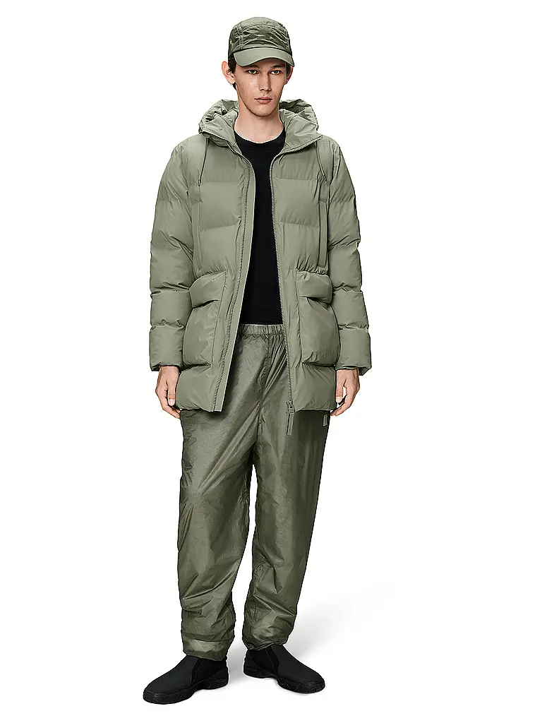 RAINS | Parka ALTA LONG PUFFER CARGO J | 