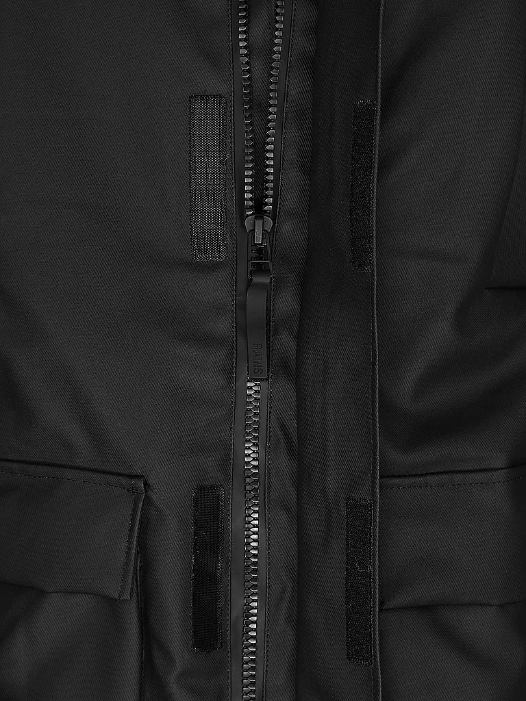 RAINS | Parka GLACIAL | schwarz