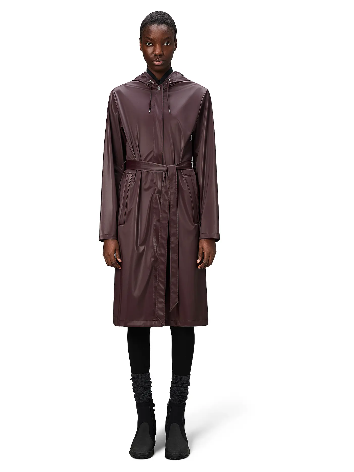 RAINS | Regenjacke  | dunkelrot