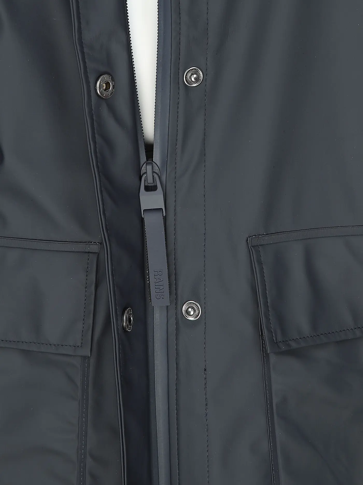 RAINS | Regenjacke CURVE W JACKET  | dunkelblau