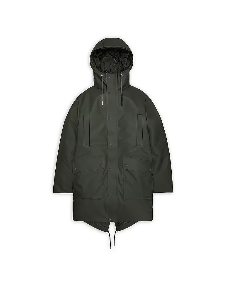 RAINS | Regenjacke NOME LONG | olive