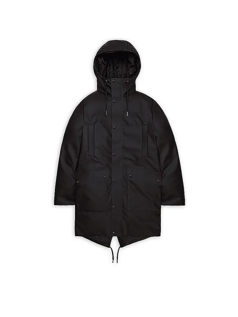 RAINS | Regenjacke NOME LONG | schwarz