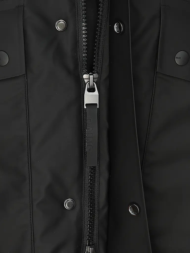 RAINS | Regenjacke NOME VISION LONGEST JACKET | schwarz