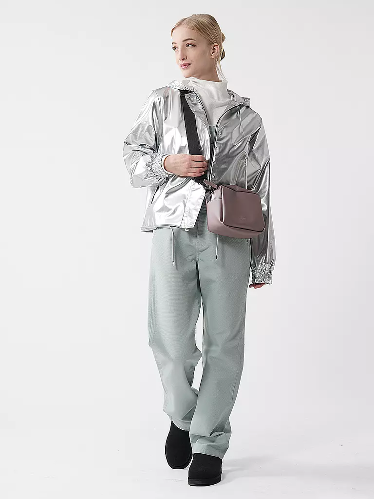 RAINS | Regenjacke STRING W JACKET | silber