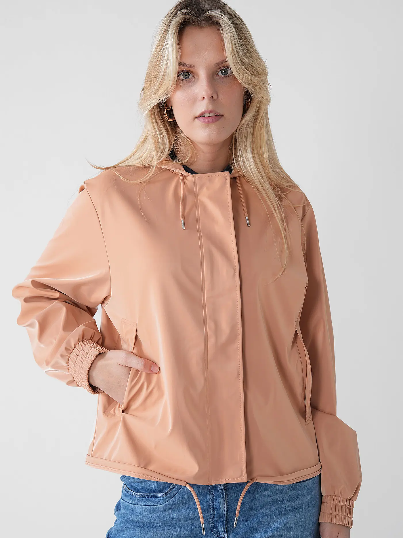 RAINS | Regenjacke STRING W JACKET | orange