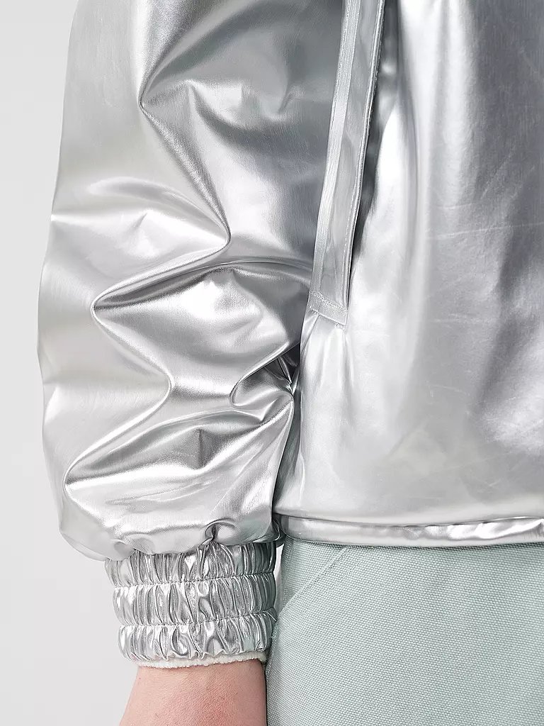 RAINS | Regenjacke STRING W JACKET | silber