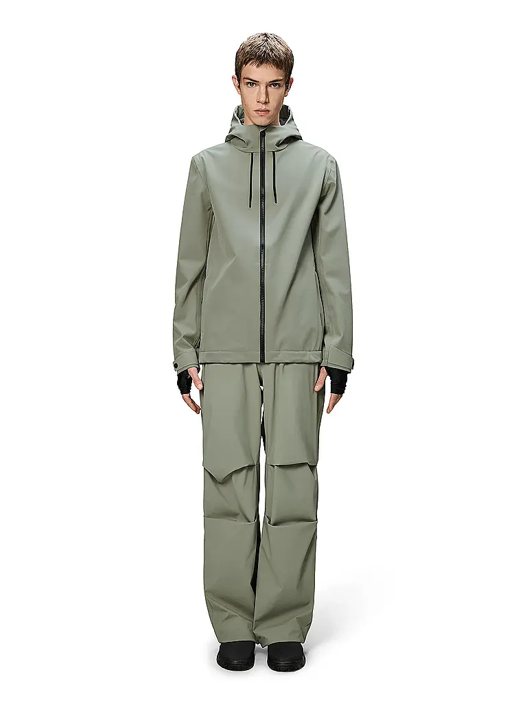 RAINS | Regenjacke SUVA  | hellgrün