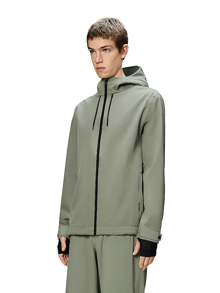 RAINS | Regenjacke SUVA  | hellgrün