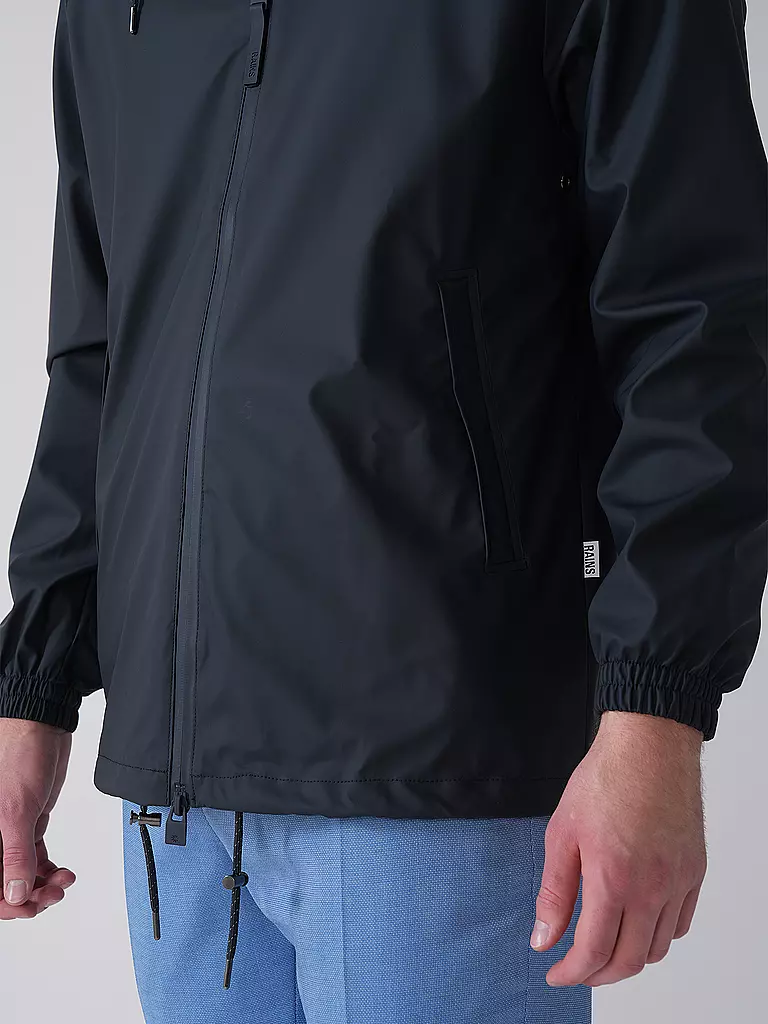 RAINS | Regenjacke | schwarz