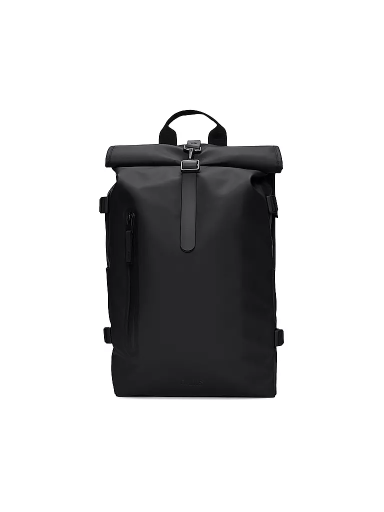 RAINS | Rucksack Rolltop Large | grün