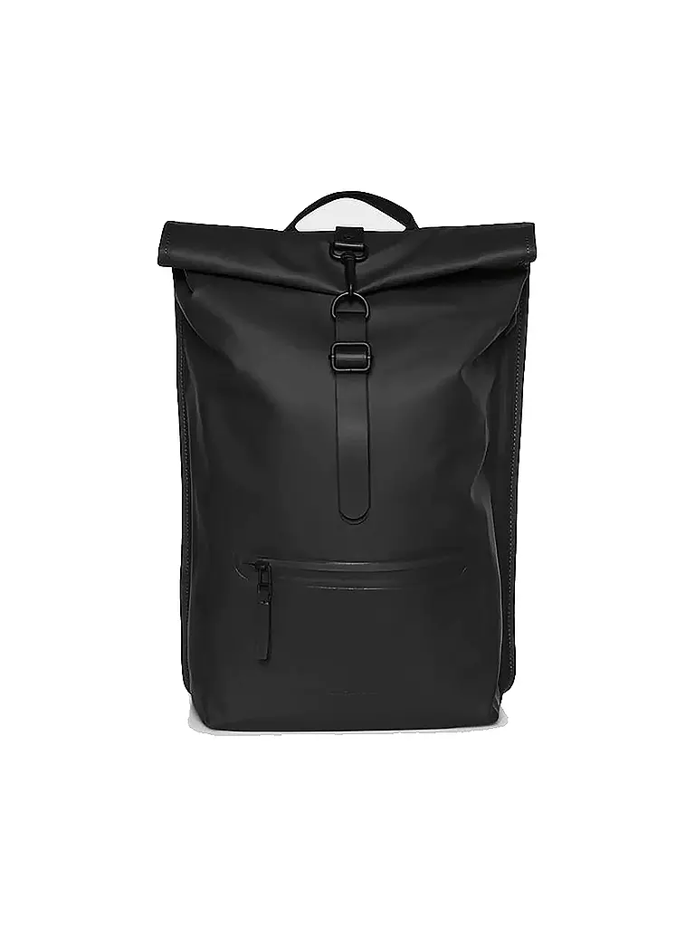 RAINS | Rucksack Rolltop | schwarz