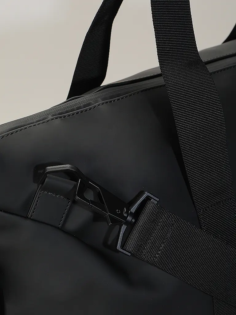 RAINS | Set 2-teilig Weekender und Kosmetiktasche | Schwarz