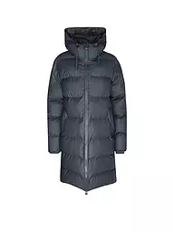 RAINS | Steppmantel ALTA LONGER PUFFER JACKET | dunkelblau