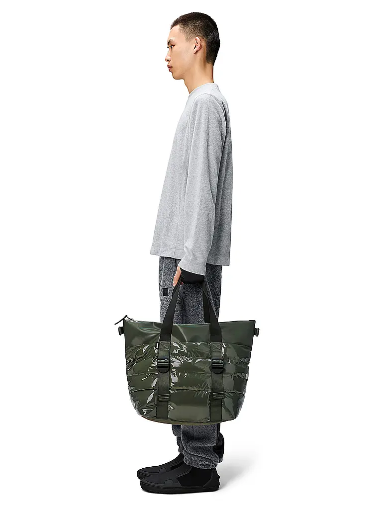RAINS | Tasche - Henkeltasche PUFFER MIX TOTE BAG MINI W3 | 