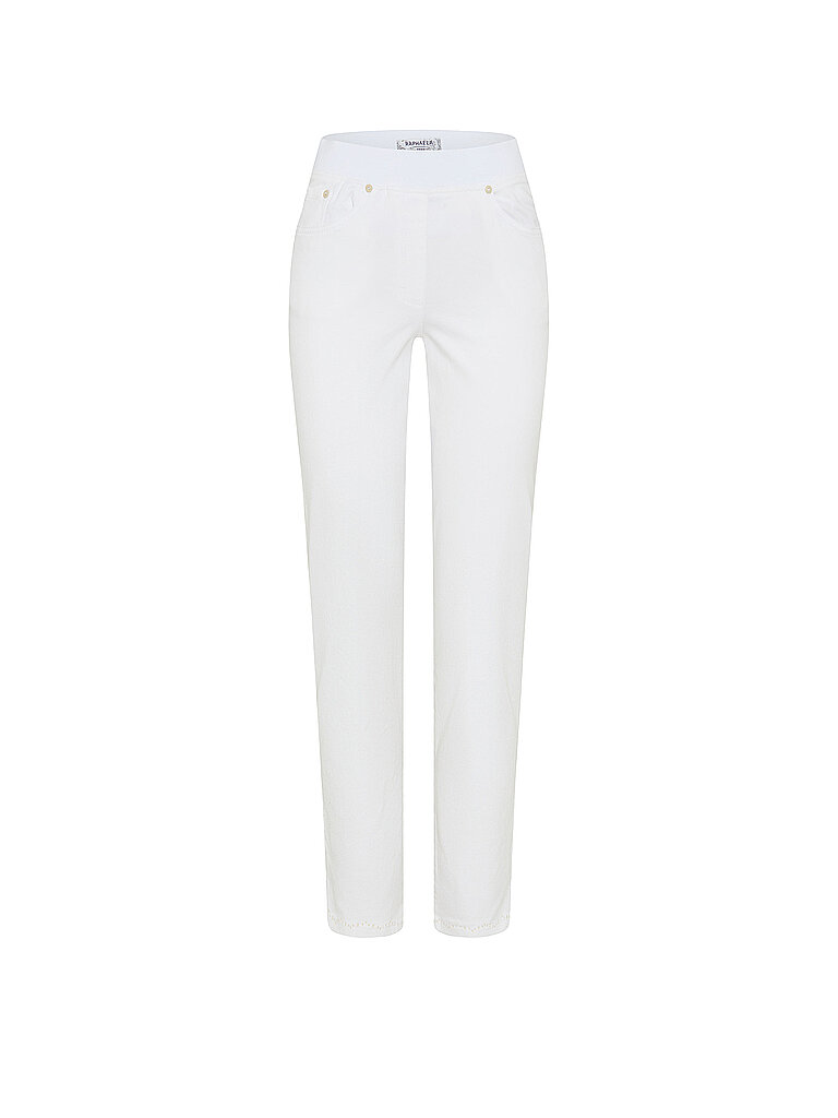 RAPHAELA BY BRAX Jeans PAMINA 6/8 weiss | 48 (kurz)