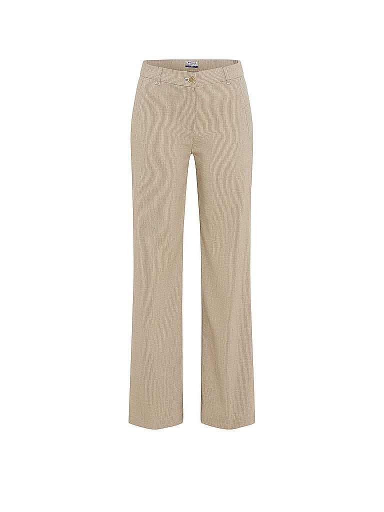 RAPHAELA BY BRAX Marlenehose PEGGY FLARED beige | 38 (kurz)