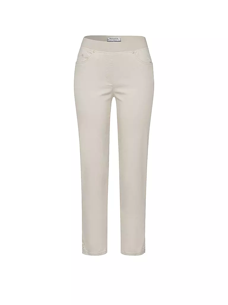 RAPHAELA BY BRAX | Hose Slim Fit PAMINA 6/8 | creme