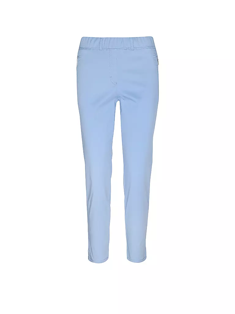RAPHAELA BY BRAX | Hose Super Slim Fit 6/8 LAVINA ZIP | hellblau