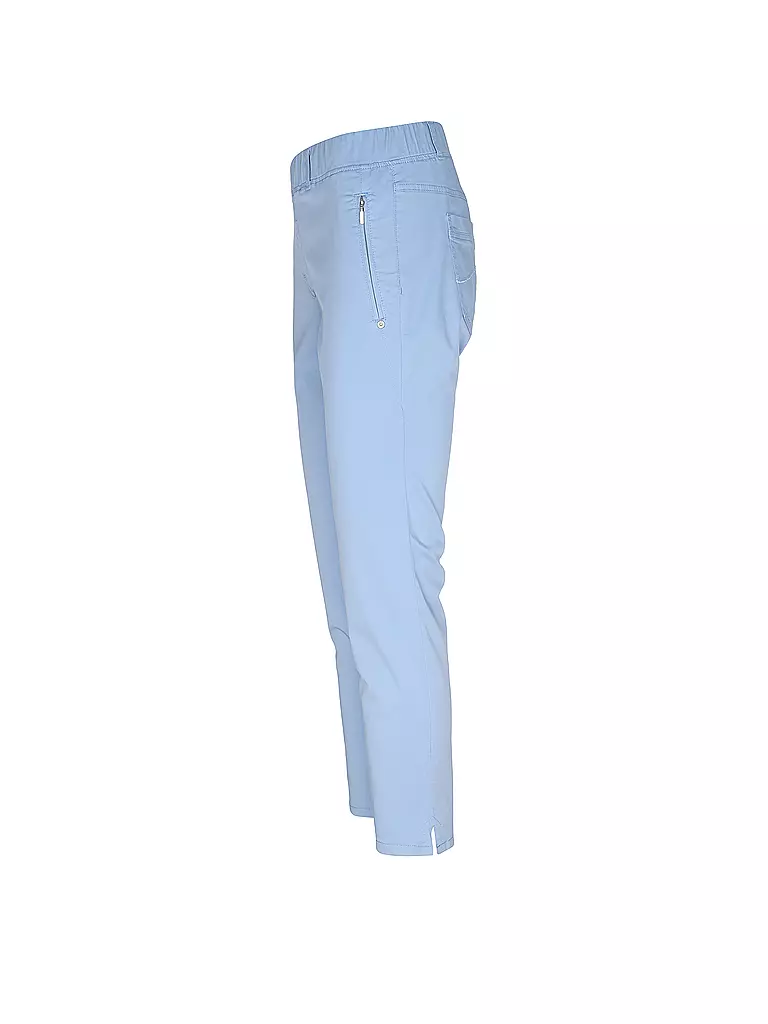 RAPHAELA BY BRAX | Hose Super Slim Fit 6/8 LAVINA ZIP | hellblau