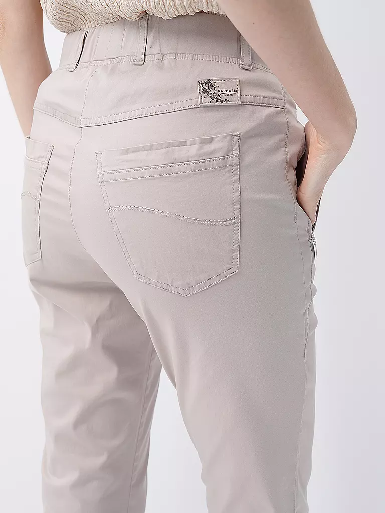 RAPHAELA BY BRAX | Hose Super Slim Fit 6/8 LAVINA ZIP | schwarz