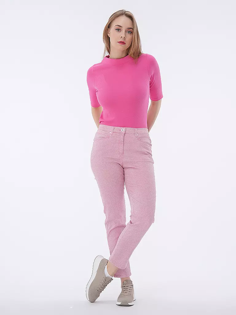 RAPHAELA BY BRAX | Hose Super Slim Fit 6/8 LUCA | pink