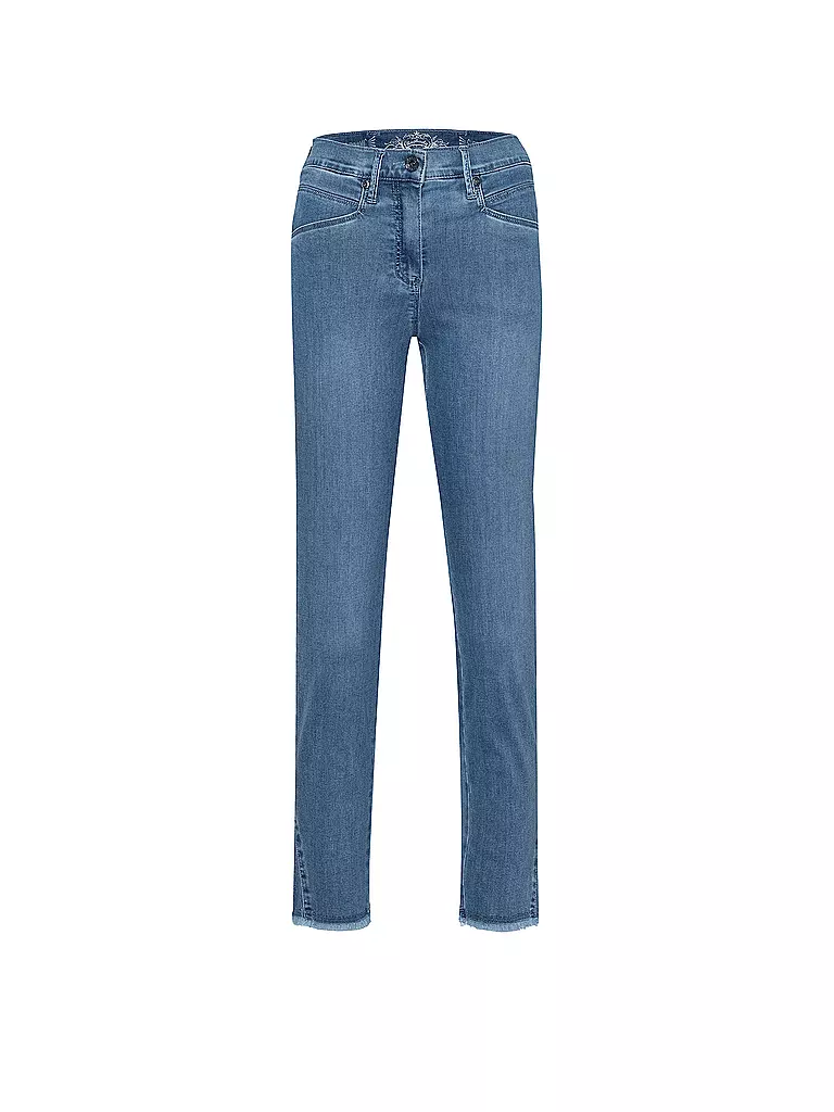 RAPHAELA BY BRAX | Jeans 6/8 LUCA DECO | hellblau